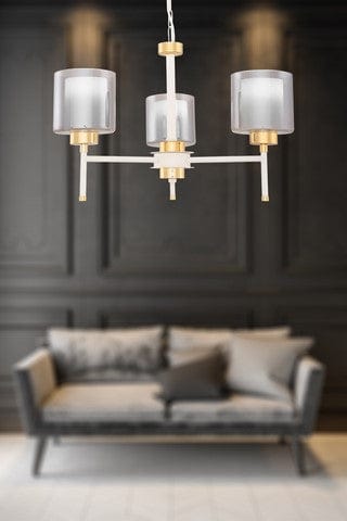 Lampada Zemheri Bianco