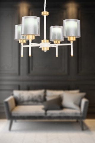 Lampada Zemheri Bianco