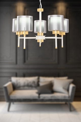 Lampada Zemheri Bianco