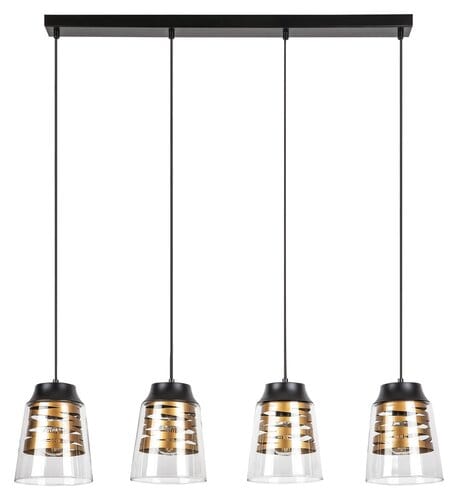 Lampada Zenaida 3544 Nero (1)