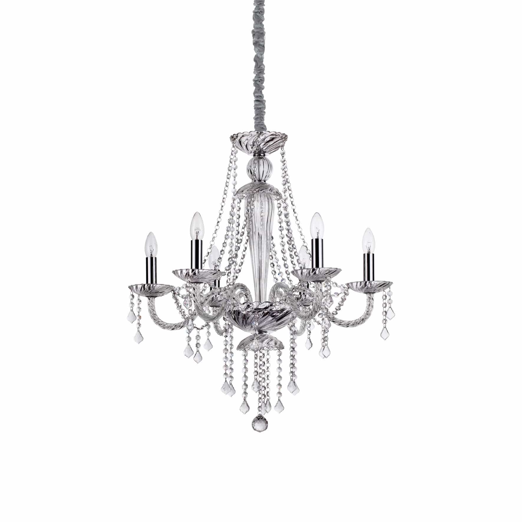 Lampadario Amadeus SP6 Trasparente