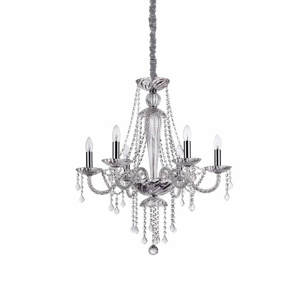 Lampadario Amadeus SP6 Trasparente