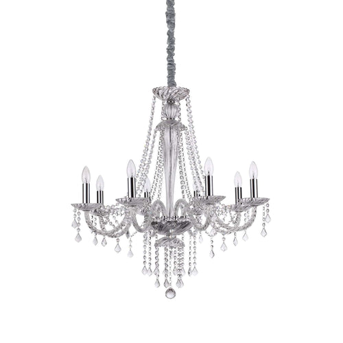 Lampadario Amadeus SP8 Trasparente
