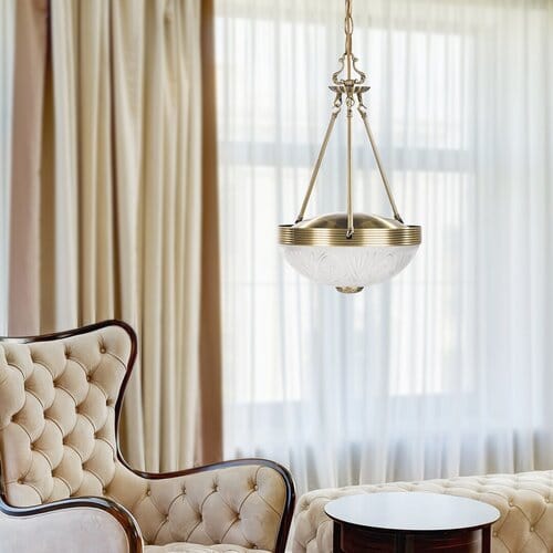 Lampadario Annabella 8637 Bronzo (2)