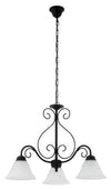 Lampadario Athen 7813 Nero