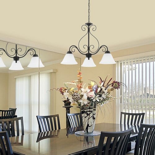 Lampadario Athen 7813 Nero (2)