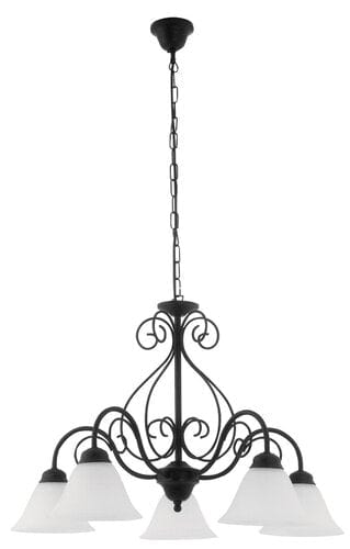 Lampadario Athen 7815 Nero