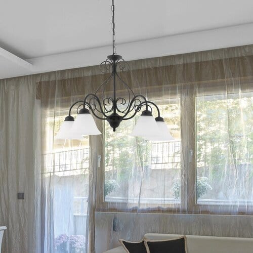Lampadario Athen 7815 Nero (2)