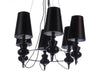 Lampadario Baroco 6 AZ1379 Nero (1)