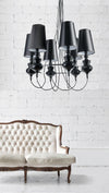 Lampadario Baroco 6 AZ1379 Nero (3)