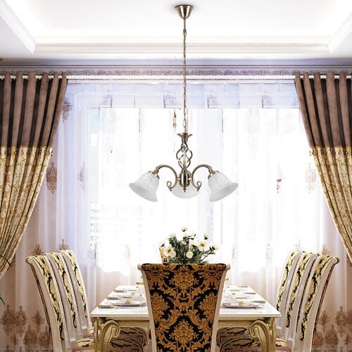 Lampadario Beckworth 7133 Bronzo (2)