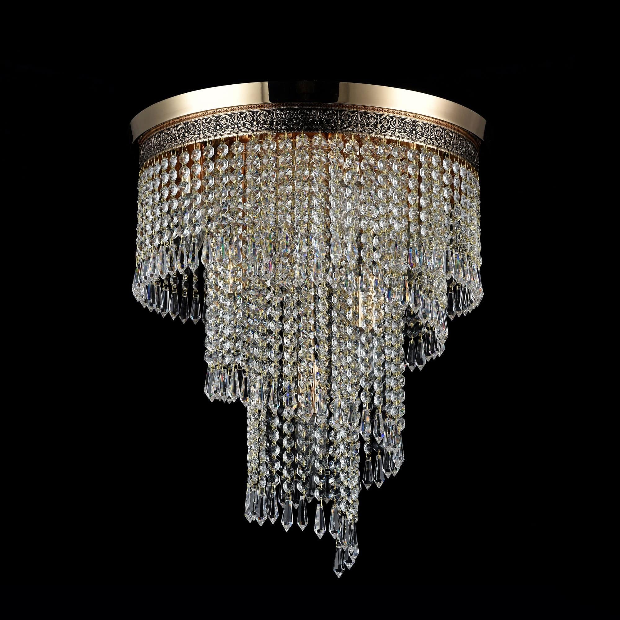 Lampadario Cascade Oro