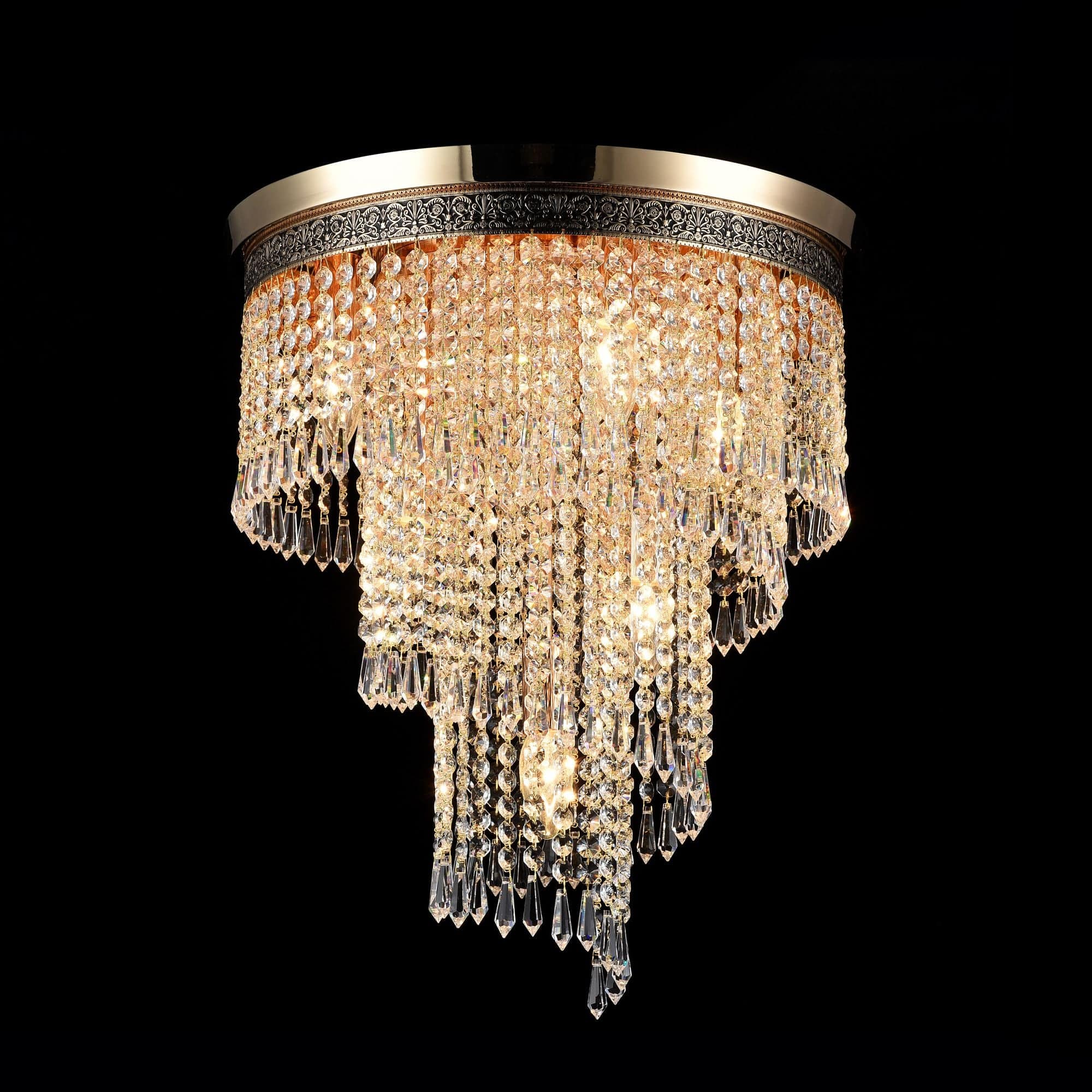 Lampadario Cascade Oro (1)