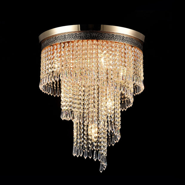 Lampadario Cascade Oro (1)
