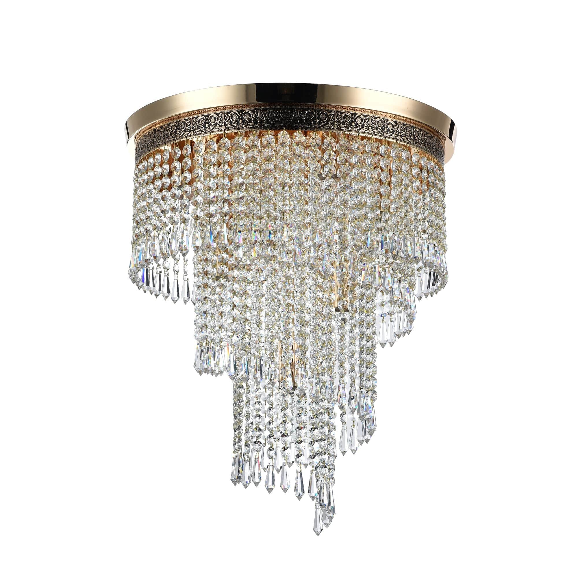 Lampadario Cascade Oro (2)