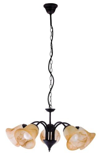 Lampadario Colette 7368 Nero