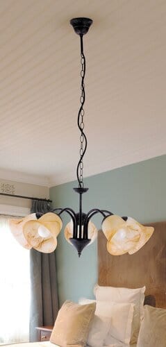 Lampadario Colette 7368 Nero (2)