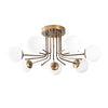 Lampadario Daisy 146-AV Oro (3)