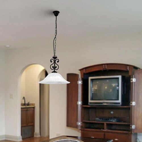 Lampadario Dorothea 7776 Nero (2)
