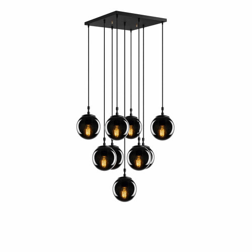 Lampadario Efe 2161 Nero