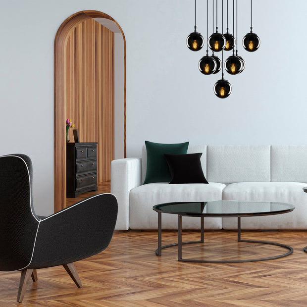 Lampadario Efe 2161 Nero (2)