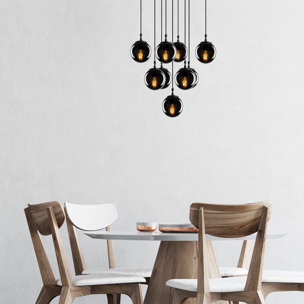 Lampadario Efe 2161 Nero (3)