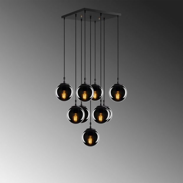 Lampadario Efe 2161 Nero (4)