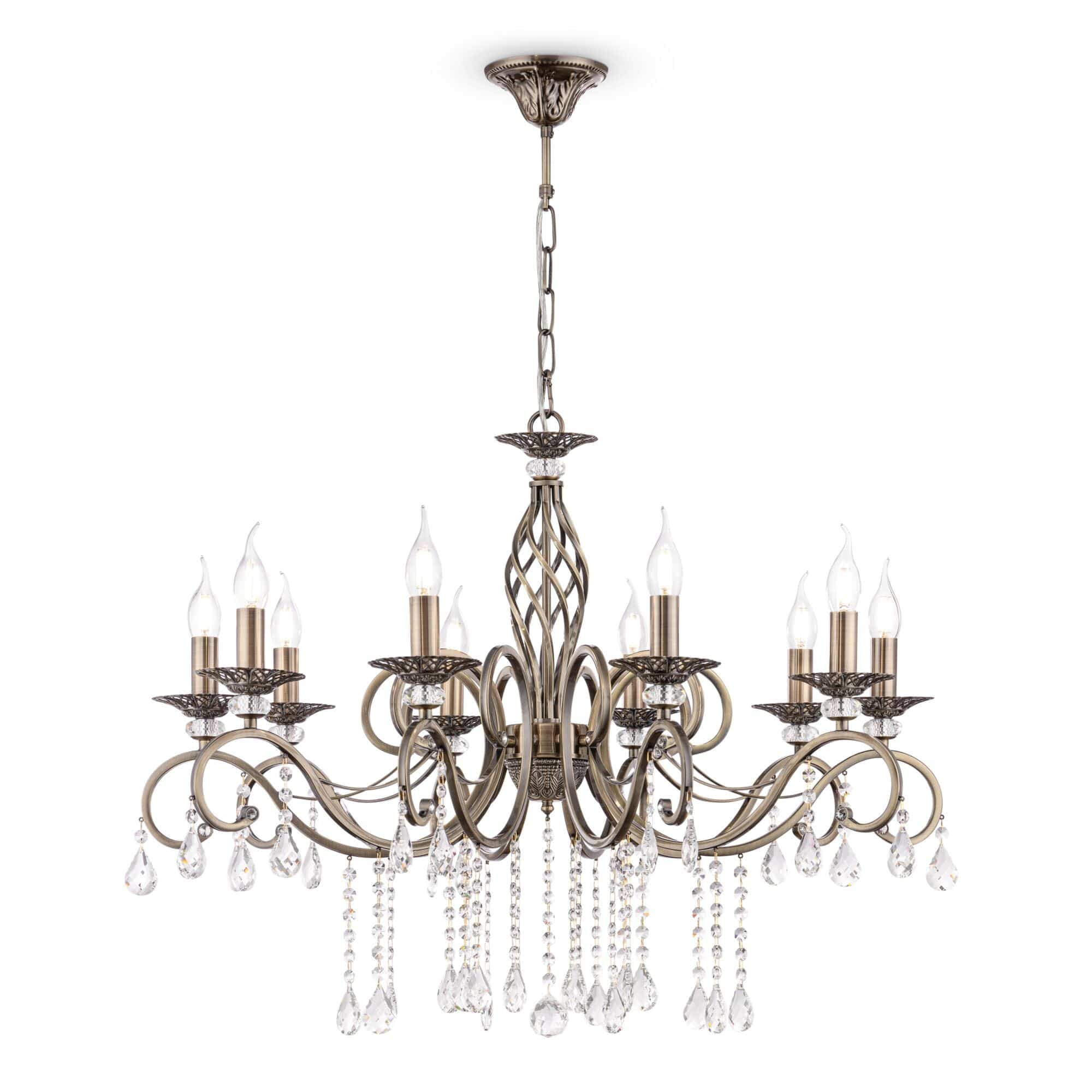 Lampadario Grace Ottone