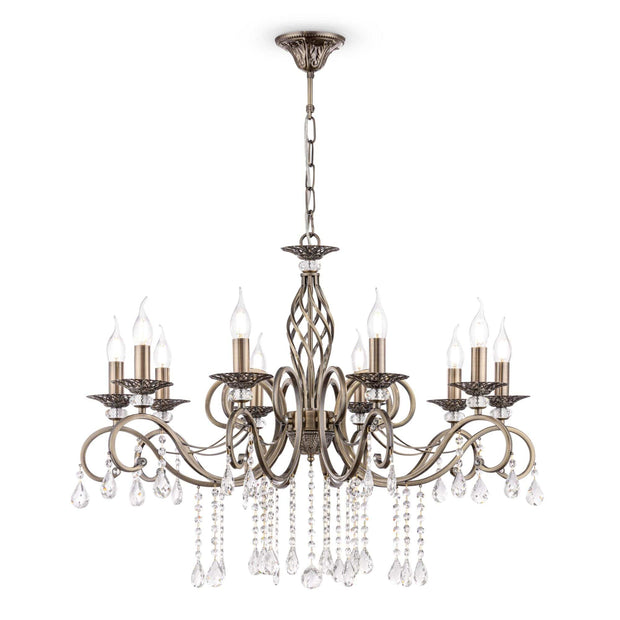 Lampadario Grace Ottone