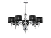 Lampadario Impress 7 AZ0500 Nero