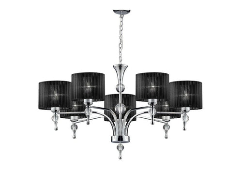 Lampadario Impress 7 AZ0500 Nero