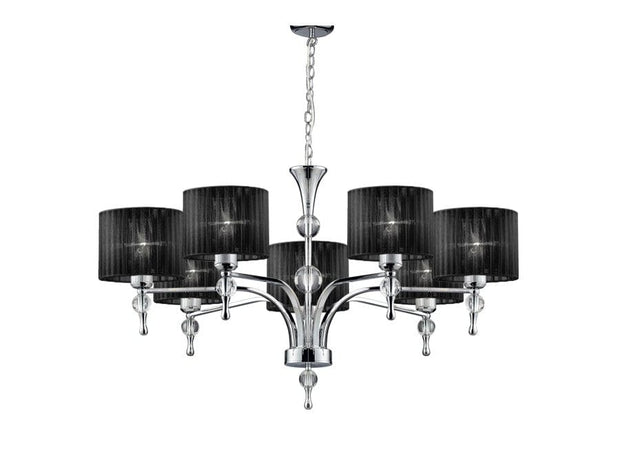 Lampadario Impress 7 AZ0500 Nero