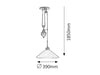 Lampadario Marian 2706 Bronzo (1)