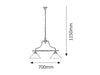 Lampadario Marian 2707 Bronzo (1)