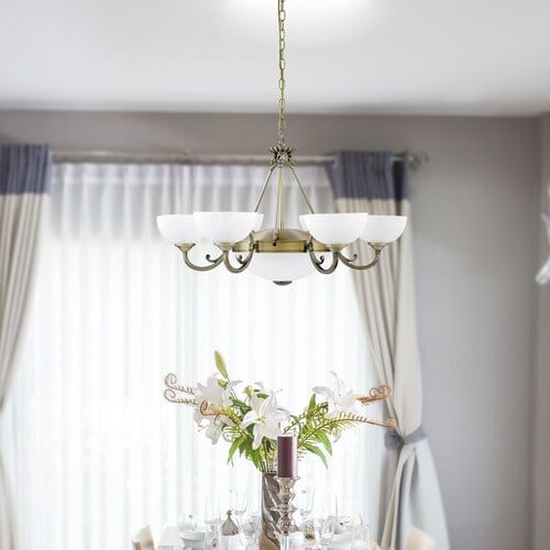 Lampadario Marlene 8546 Bronzo (2)