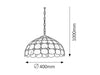 Lampadario Marvel 8076 Bronzo (1)