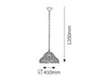 Lampadario Mirella 8086 Bronzo (2)