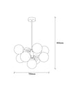 Lampadario Mudoni MR-836 Oro (4)