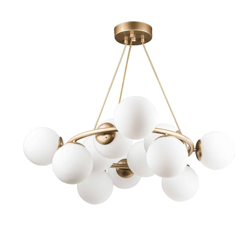 Lampadario Owl Bianco