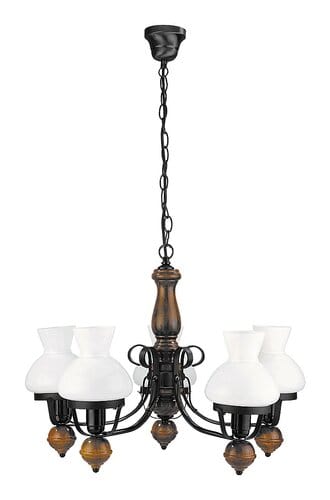 Lampadario Petronel 7079 Nero