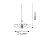 Lampadario Rafaella 7245 Cromo (1)