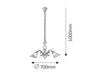 Lampadario Rustic 3 7093 Bronzo (1)