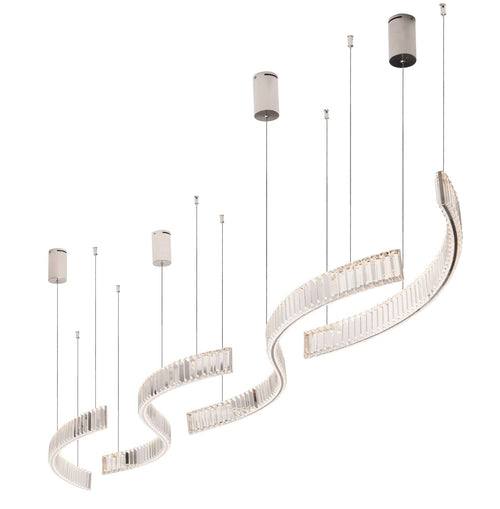Lampadario Saphir P0391 Cromo (1)