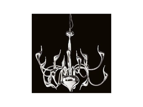 Lampadario Snake 2 AZ0043 Cromo (1)