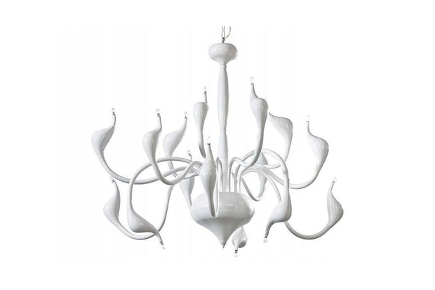 Lampadario Snake 2 AZ0172 Bianco