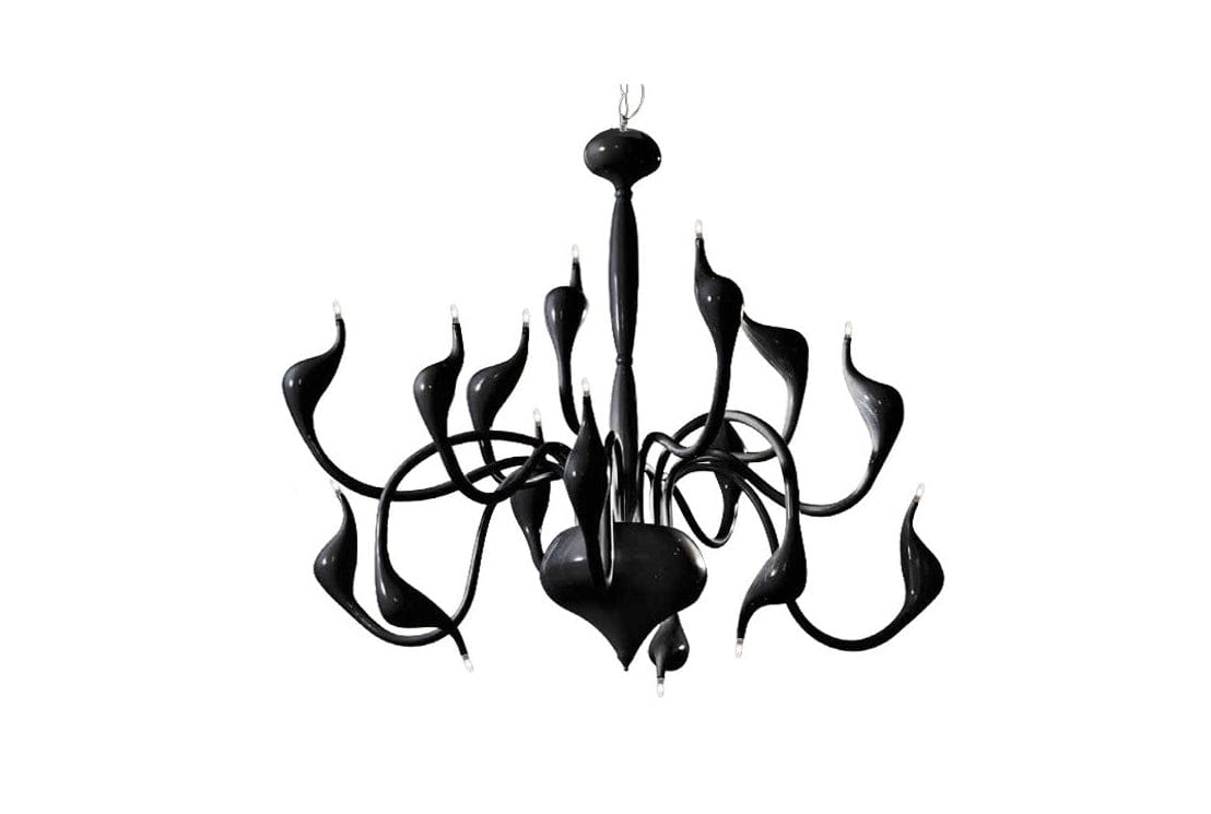 Lampadario Snake 2 AZ1048 Nero