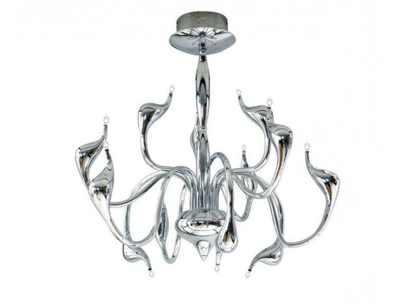 Lampadario Snake AZ0044 Cromo