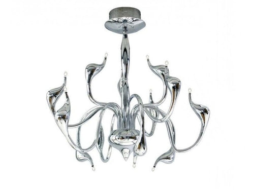 Lampadario Snake AZ0044 Cromo