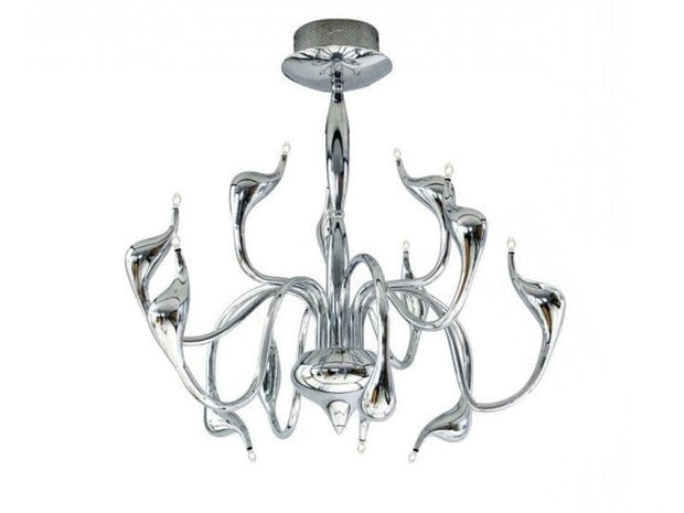 Lampadario Snake AZ0044 Cromo