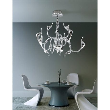 Lampadario Snake AZ0044 Cromo (1)
